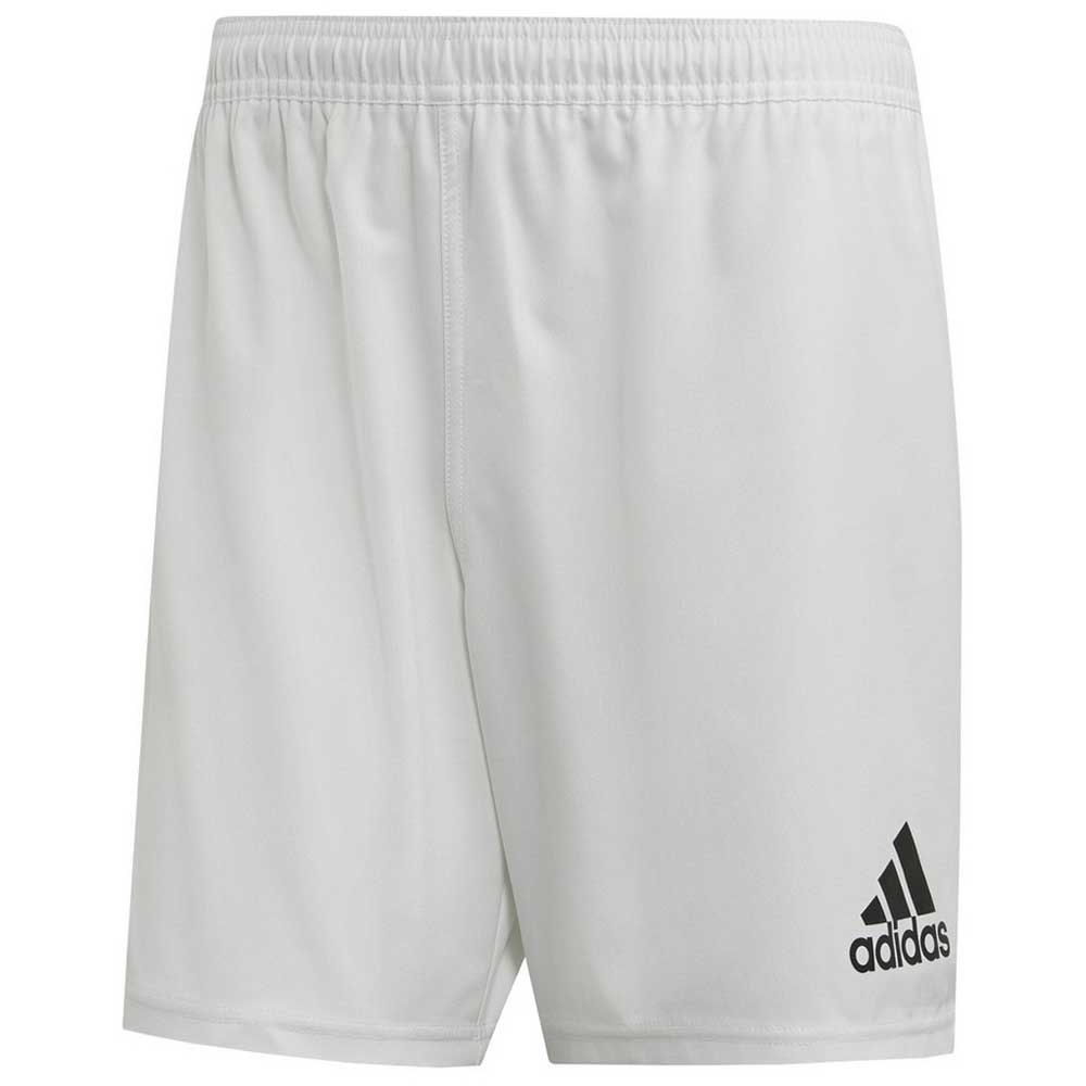 Adidas Classic 3 Stripes Rugby Short Pants Blanc XL