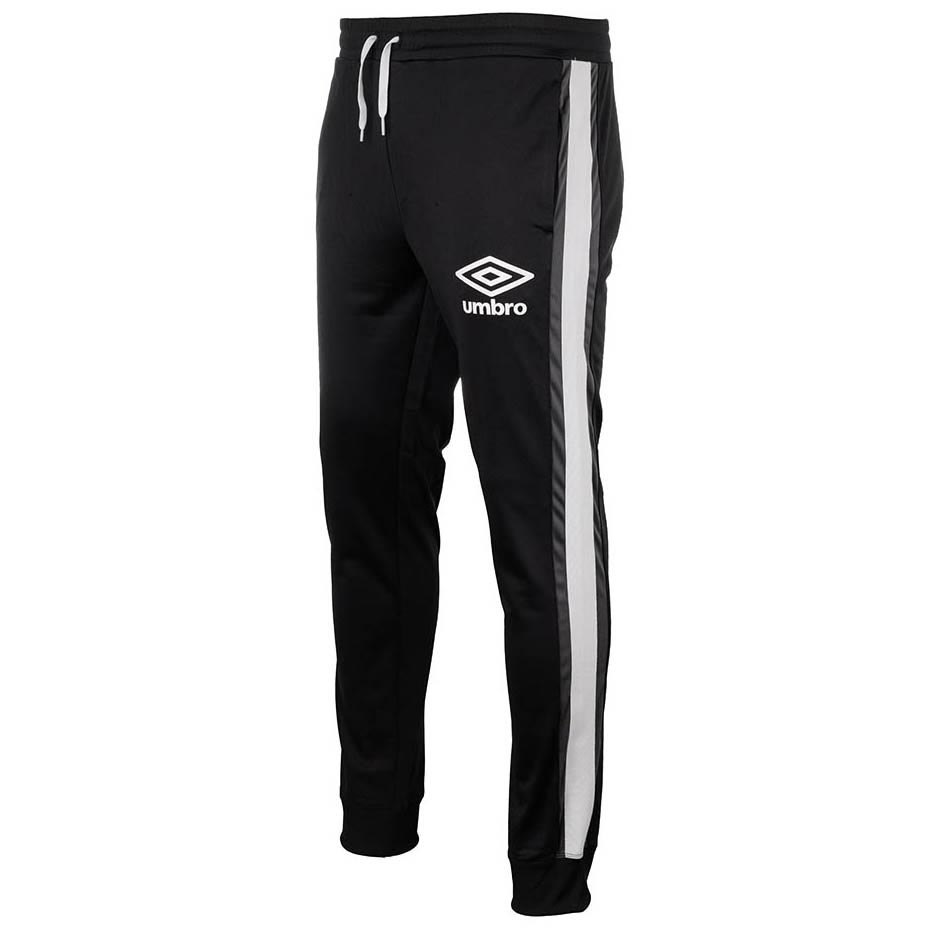 Umbro Pantalons Longs Panelled Track 2XL Black / Carbon / Brilliant White