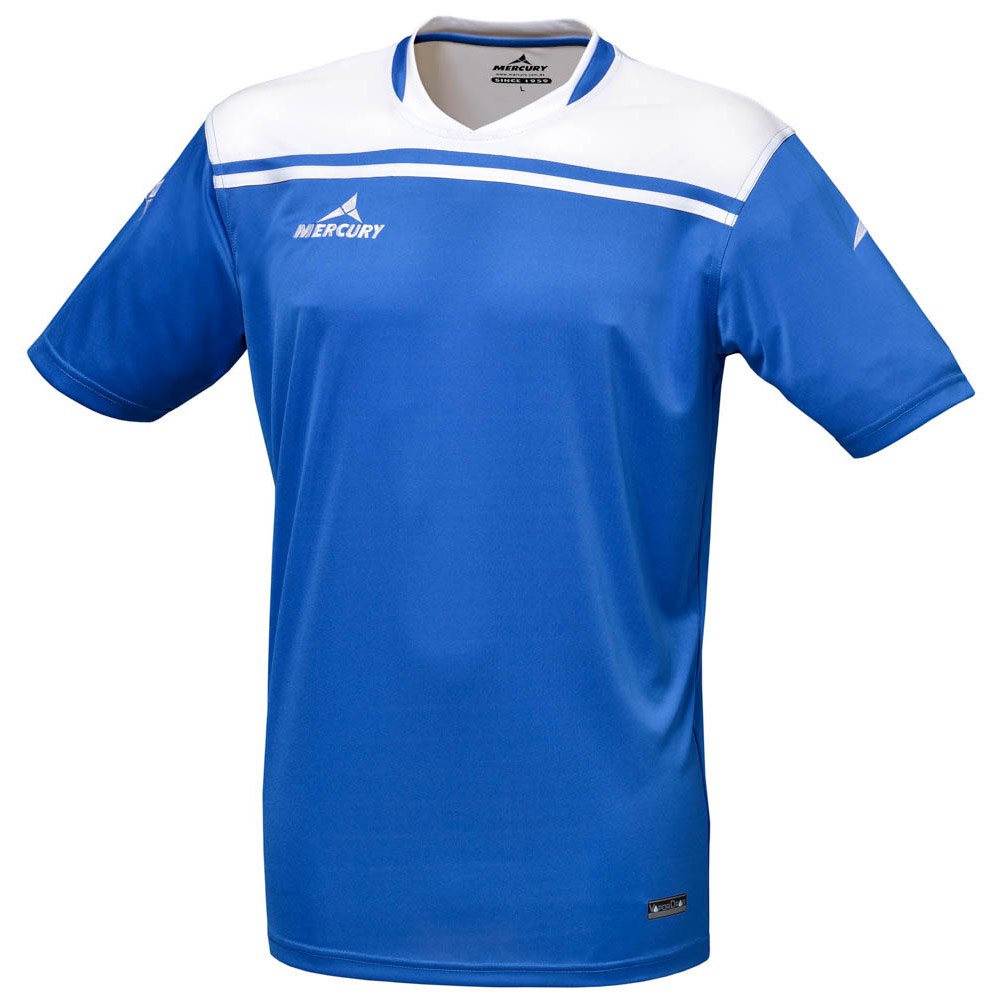 Mercury Equipment Liverpool Short Sleeve T-shirt Bleu XL Homme