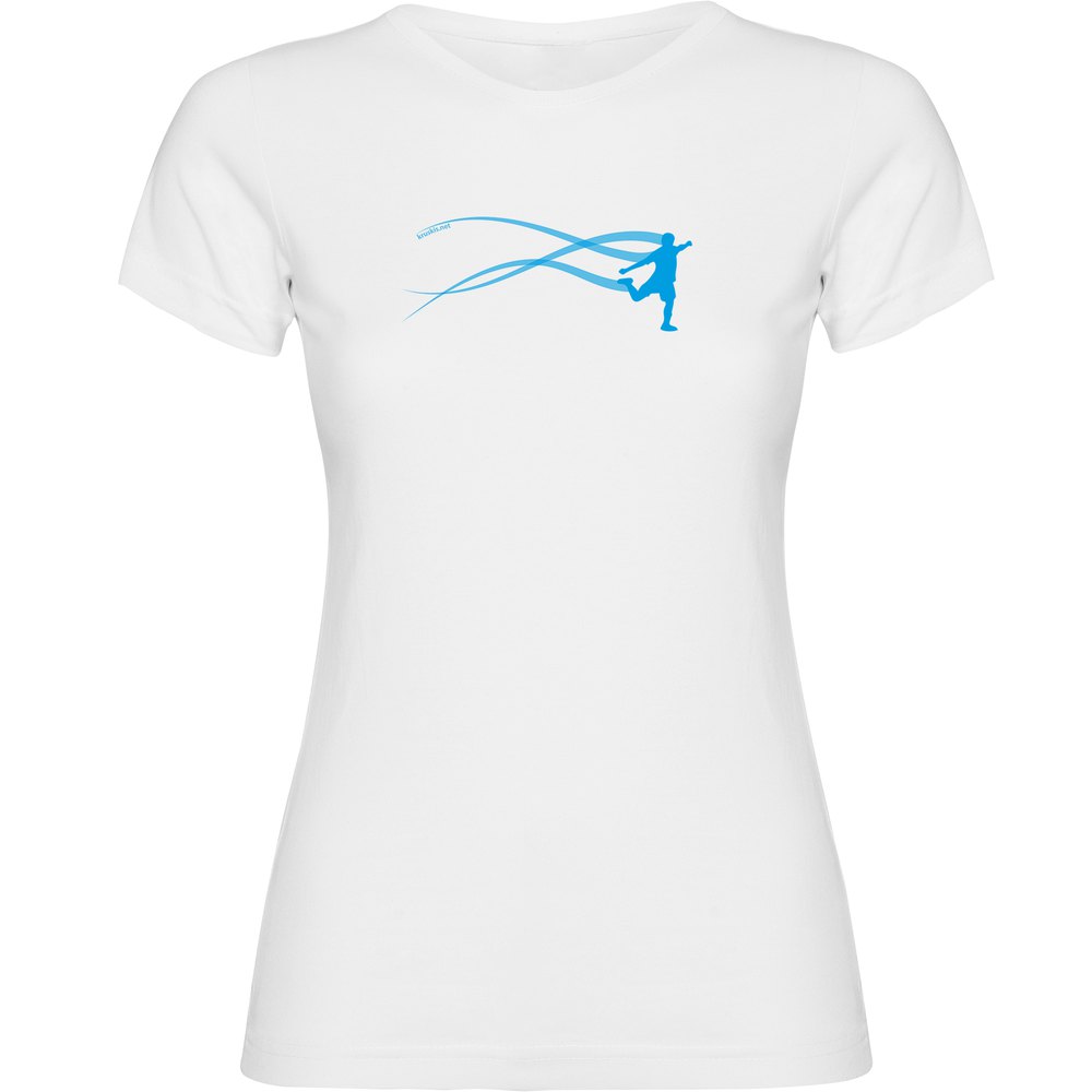Kruskis Football Estella Short Sleeve T-shirt Blanc XL Femme