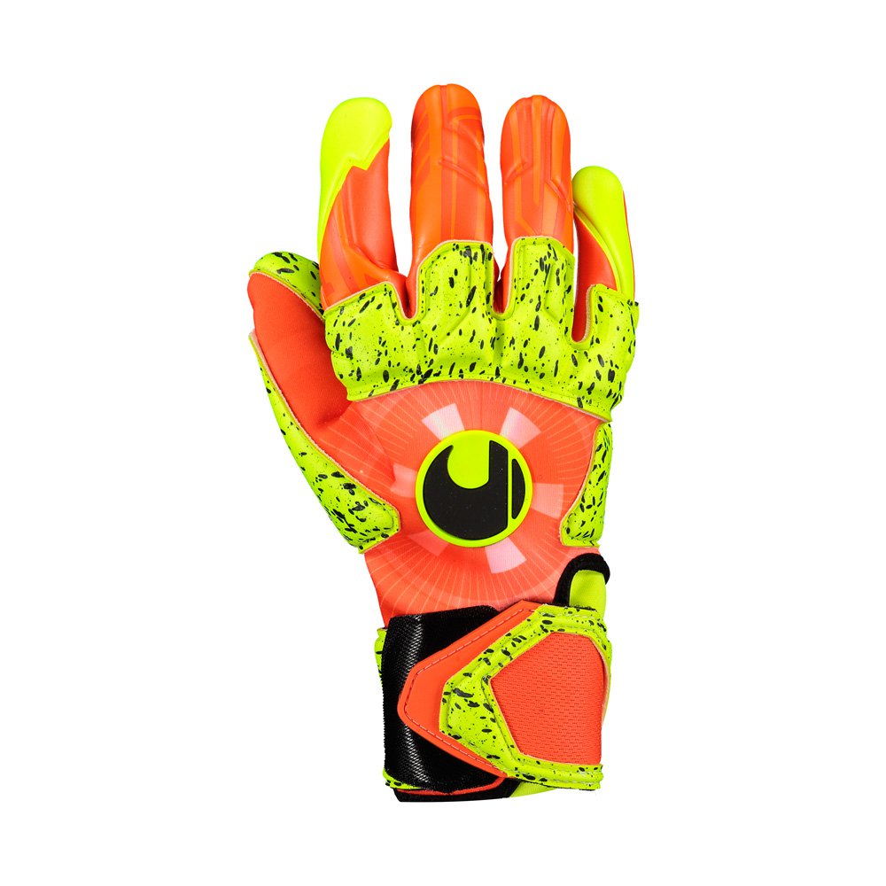 Uhlsport Dynamic Impulse Supergrip Reflex Goalkeeper Gloves Jaune,Orange 10 1/2