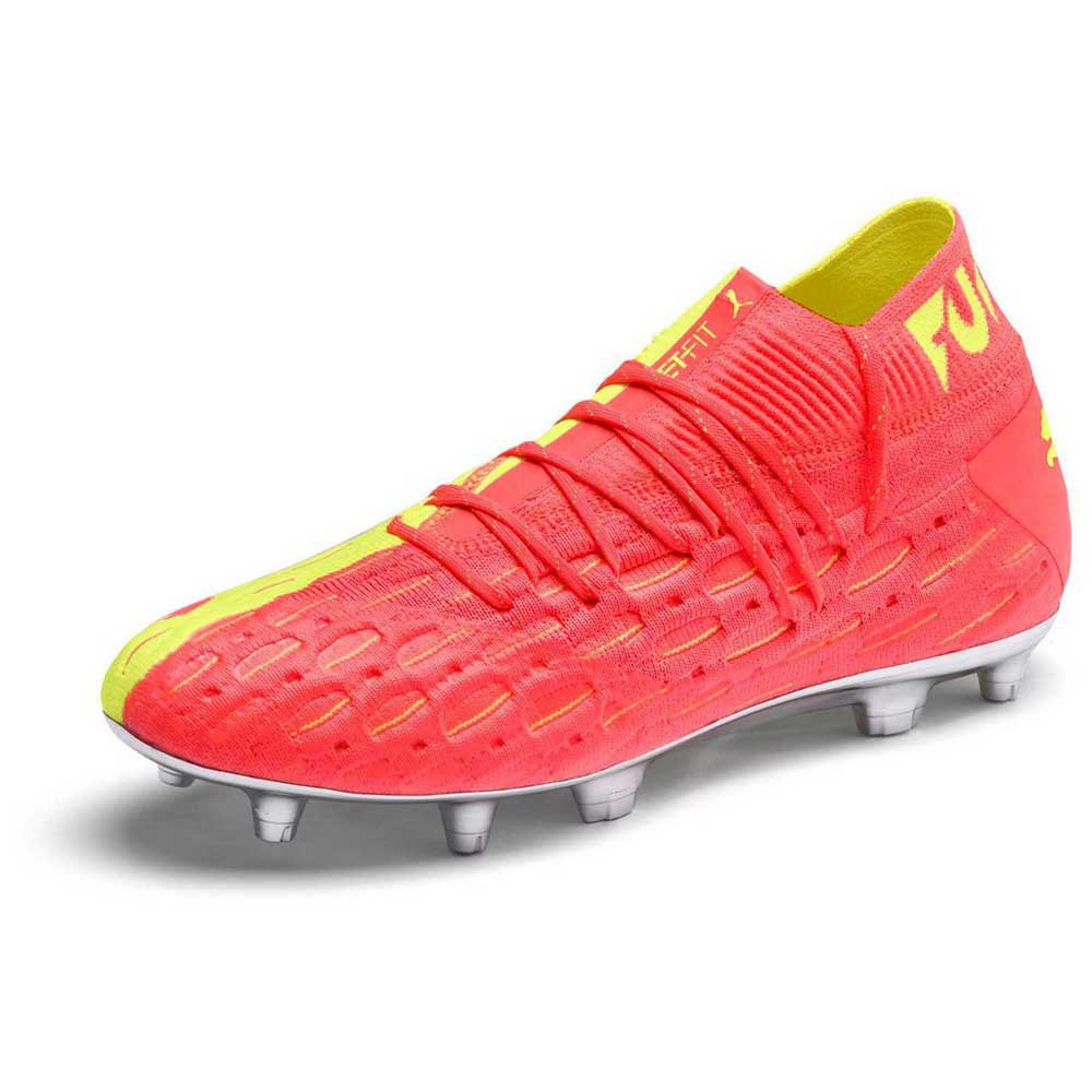 Puma Chaussures Football Future 5.1 Netfit Only See Great Fg/ag EU 40 Nrgy Peach / Fizzy Yellow