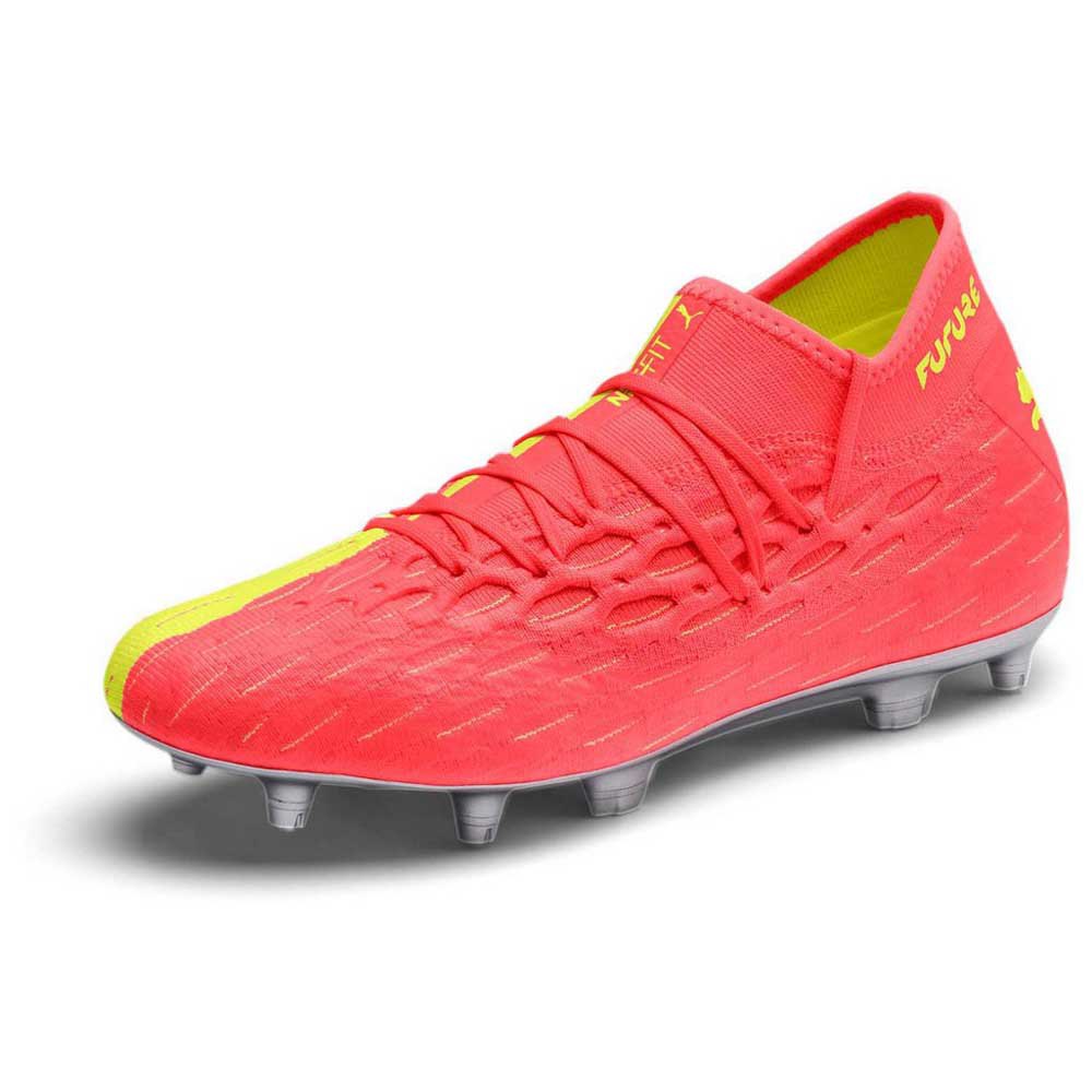 Puma Chaussures Football Future 5.2 Netfit Only See Great Fg/ag EU 42 1/2 Nrgy Peach / Fizzy Yellow
