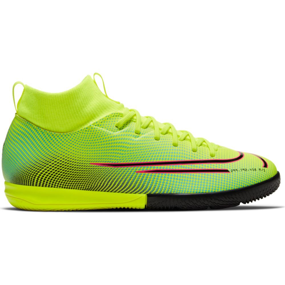 Nike Chaussures Football Salle Mercurial Superfly Vii Academy Mds Ic EU 34 Lemon Venom / Black / Aurora Green