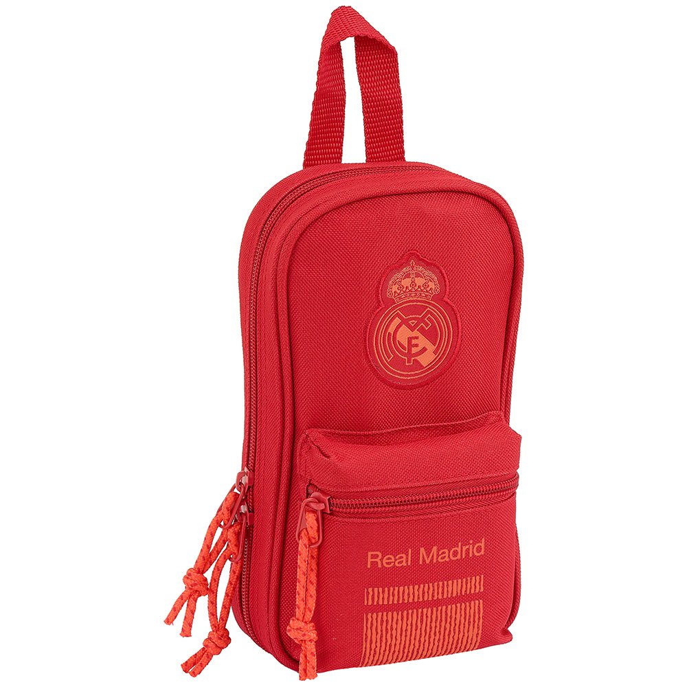 Safta Étui à Crayons Rempli Real Madrid One Size Red