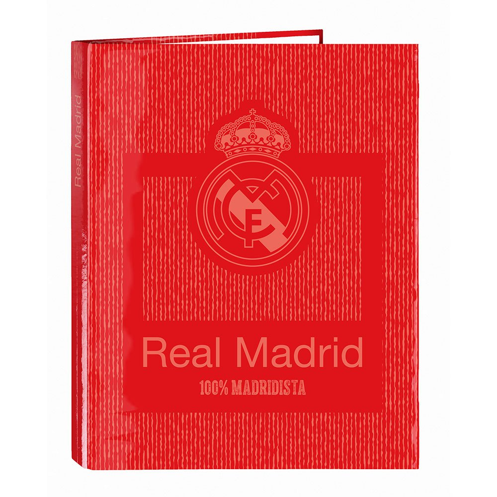 Safta Dossier Mixte Anneaux Real Madrid 4 One Size Red