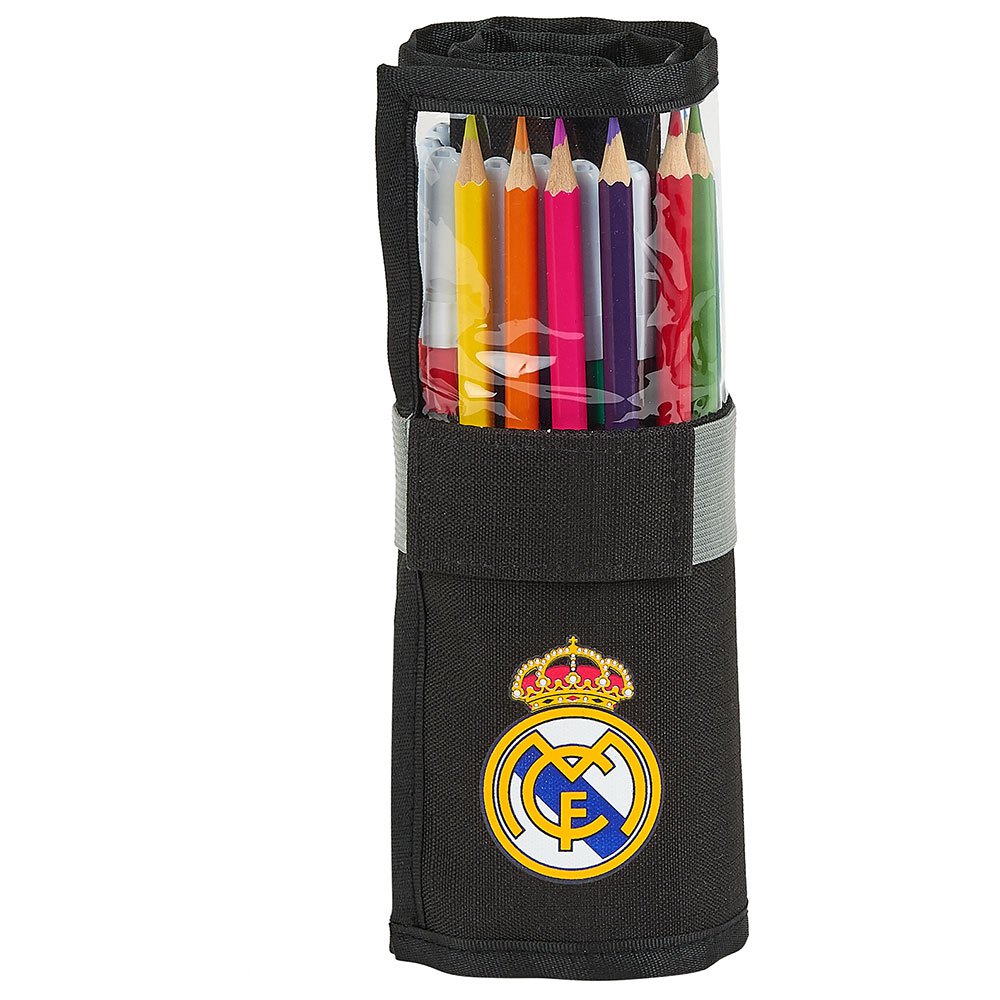 Safta Retrousser Real Madrid 1902 27 Unités Crayon Cas One Size Black