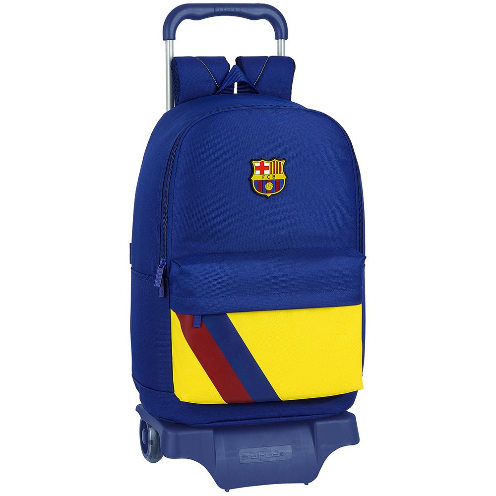 Safta Fc Barcelona Away 19/20 Backpack Jaune,Bleu