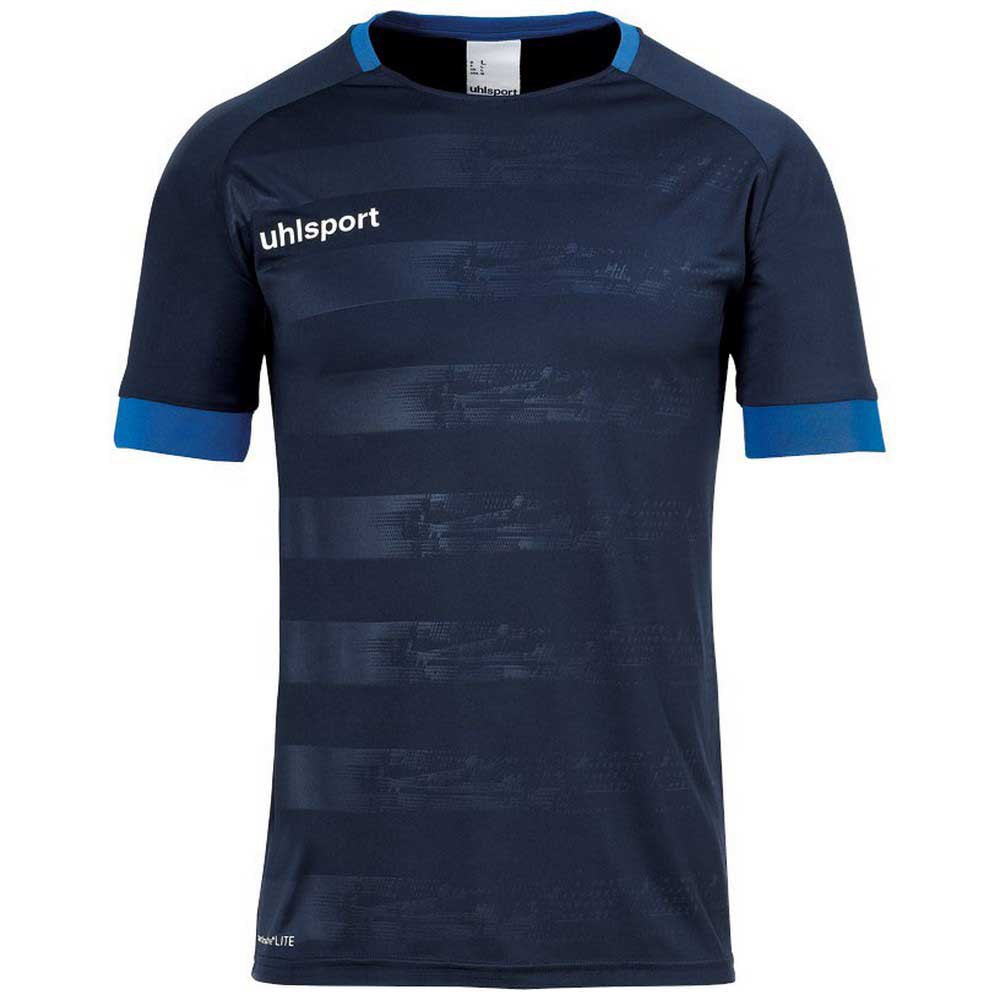 Uhlsport Division Ii Short Sleeve T-shirt Bleu S Homme