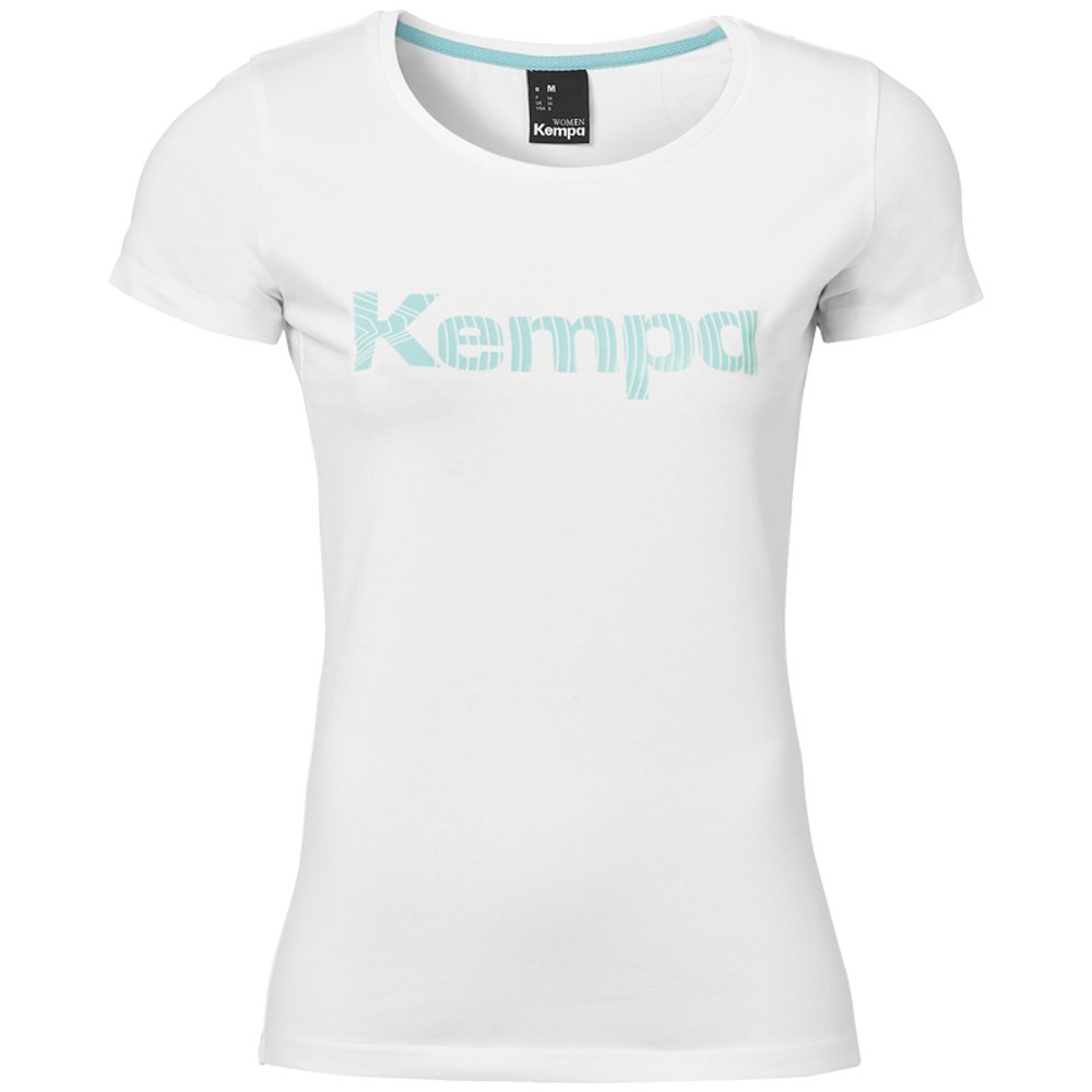 Kempa Graphic Short Sleeve T-shirt Blanc XL Femme