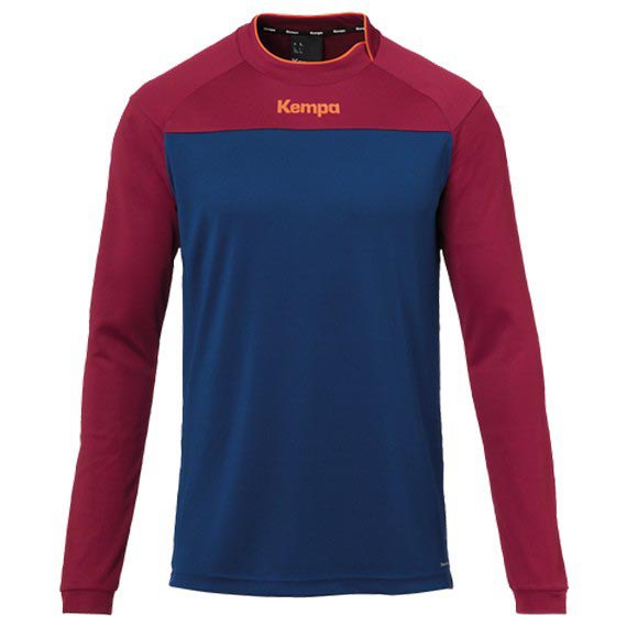 Kempa Prime Long Sleeve T-shirt Bleu,Noir 3XL