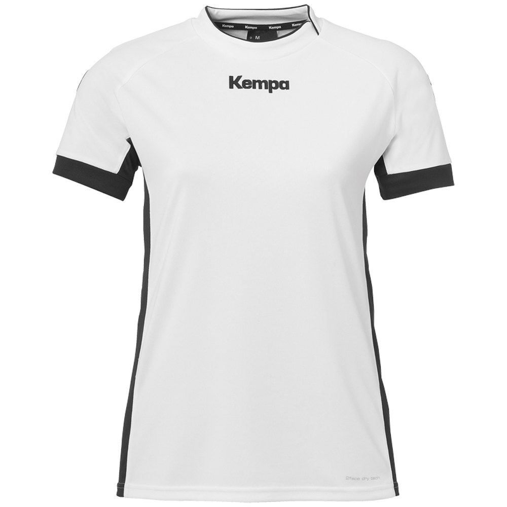 Kempa Prime Short Sleeve T-shirt Blanc XL Femme