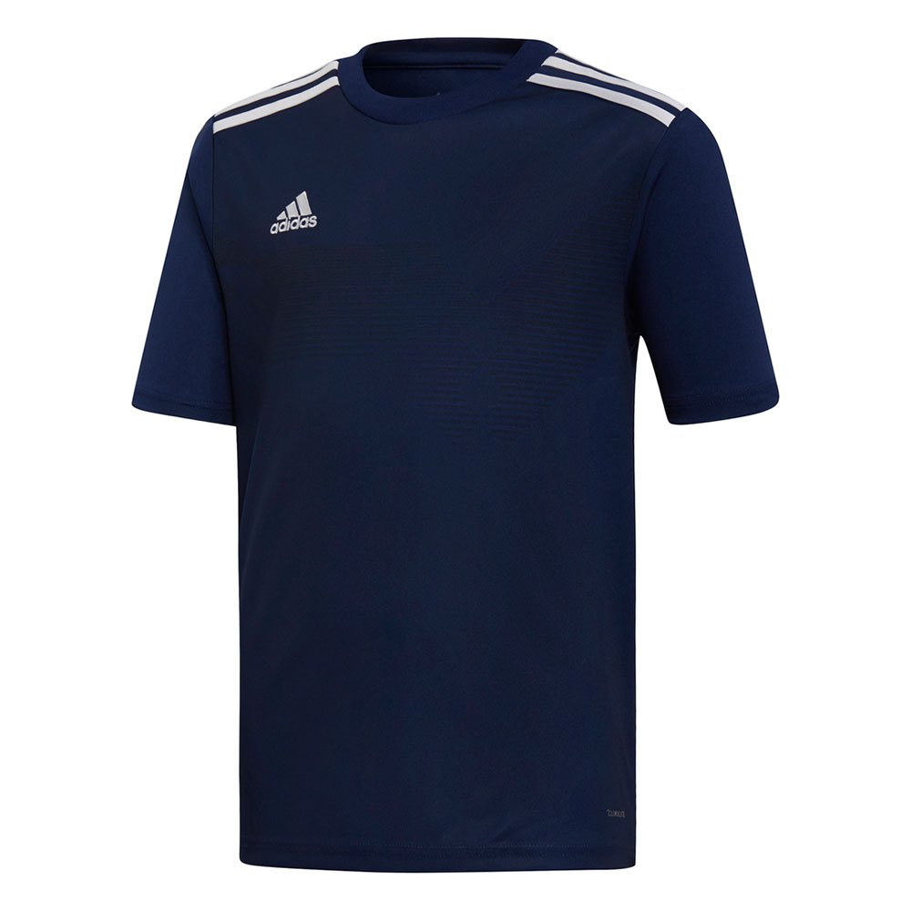 Adidas T-shirt à Manches Courtes Campeon 19 140 cm Dark Blue / White