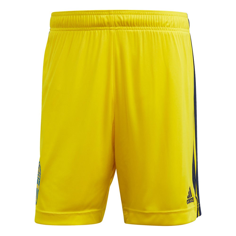 Adidas Suède Extérieur Shorts Pantalons 2020 L Yellow / Night Indigo