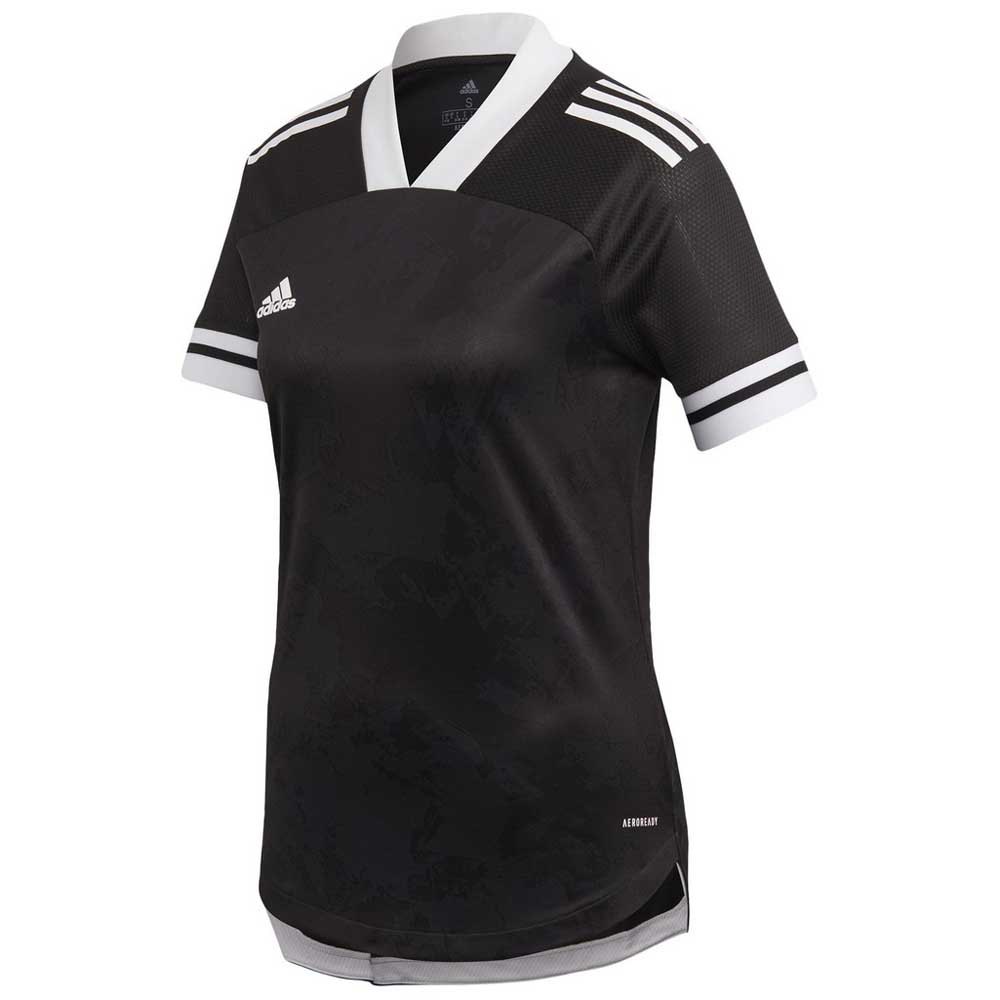 Adidas Condivo 20 Short Sleeve T-shirt Noir 2XL Femme