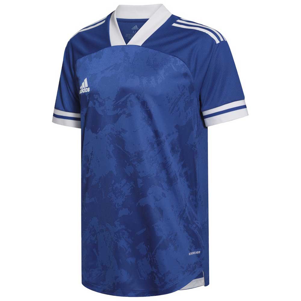 Adidas Condivo 20 Short Sleeve T-shirt Bleu 2XL
