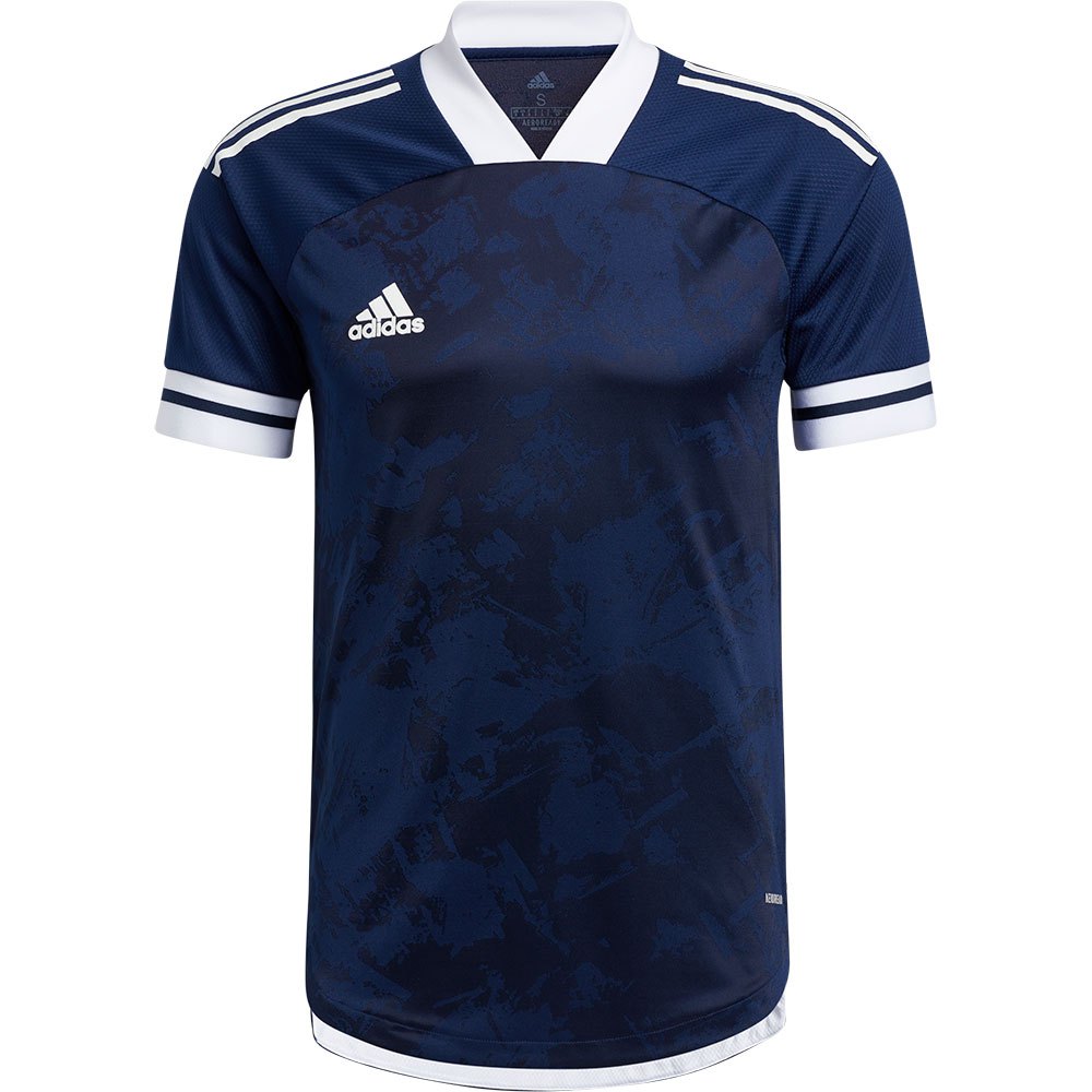Adidas Condivo 20 Short Sleeve T-shirt Bleu M