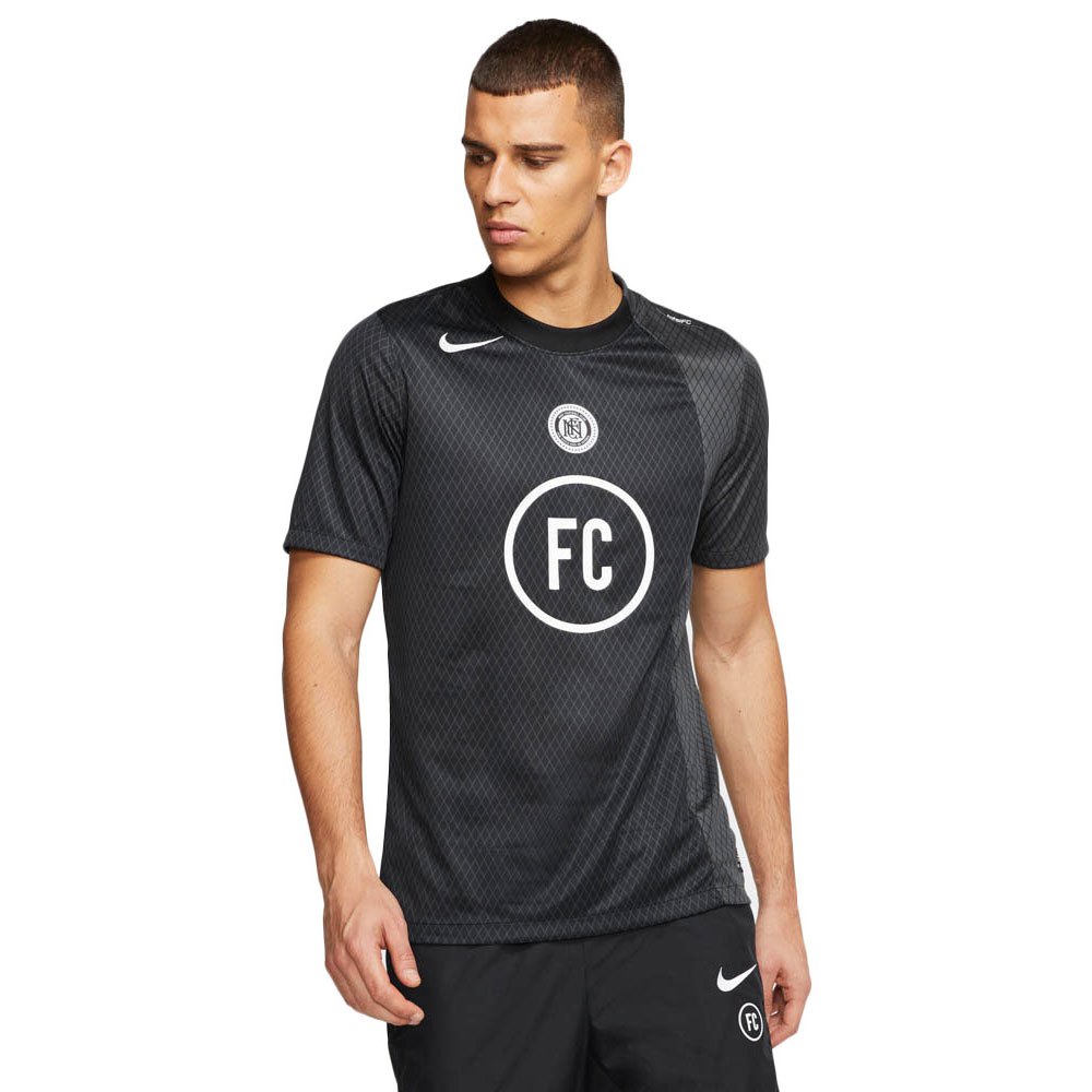 Nike T-shirt à Manches Courtes Fc Away M Black / Anthracite / White