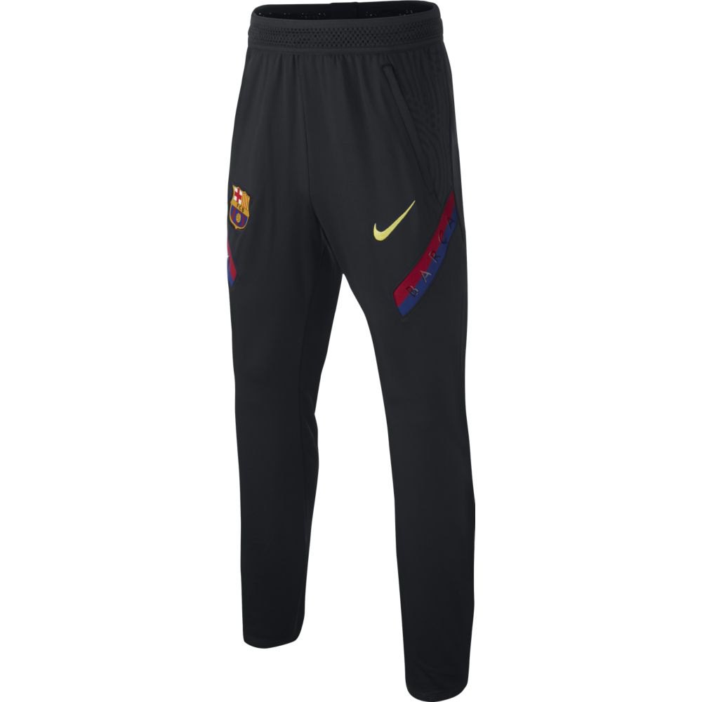 Nike Pantalon Fc Barcelona Dri Fit Strike 19/20 Junior L Dark Obsidian / Sonic Yellow