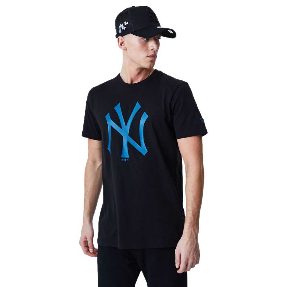 New Era T-shirt à Manches Courtes Mlb New York Yankees L Black