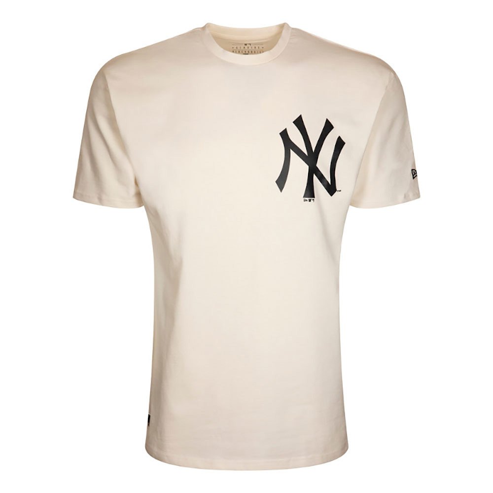 New Era T-shirt à Manches Courtes Mlb New York Yankees Big Logo Oversized M White