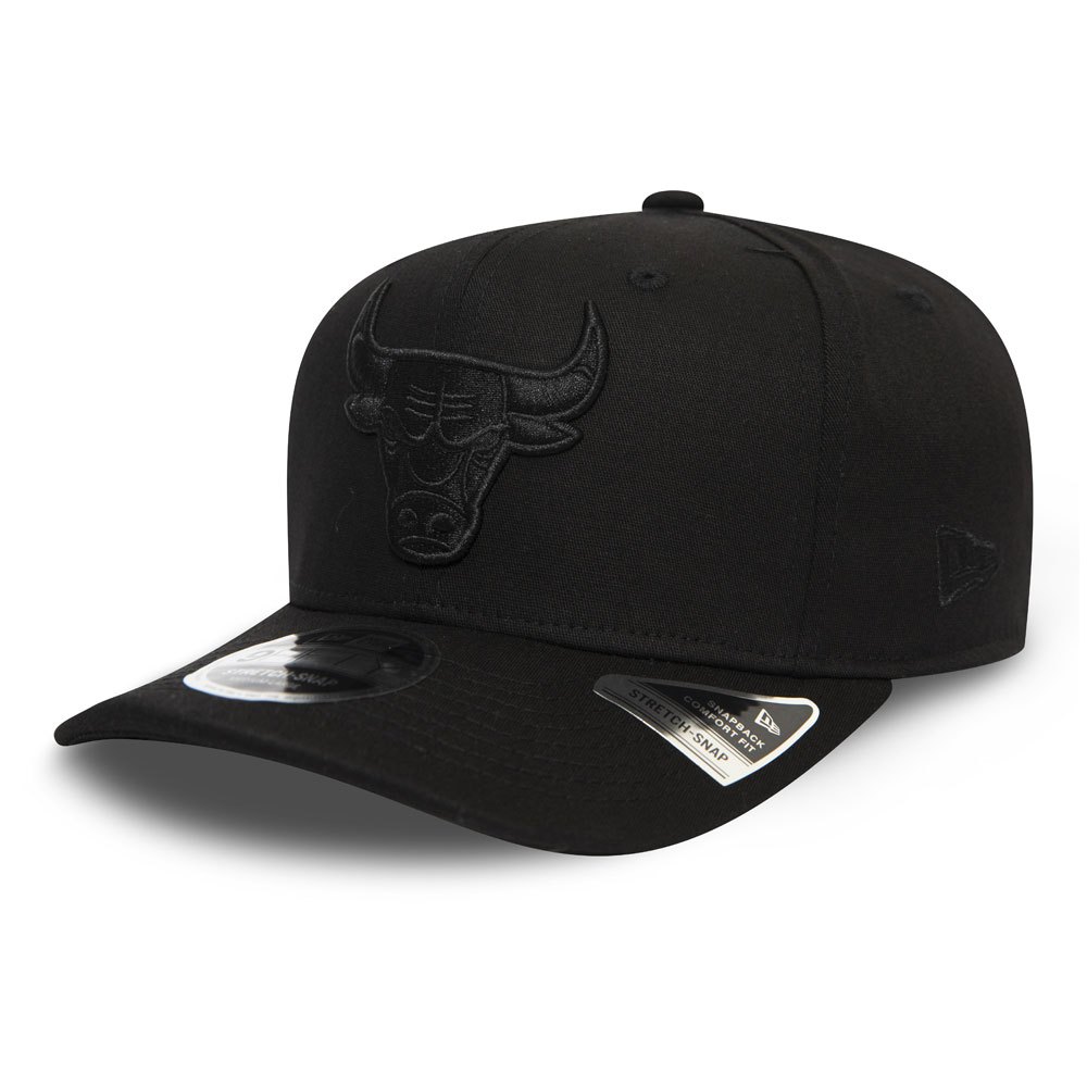New Era Nba Chicago Bulls Tonal Black 9fifty Ss Cap Noir M-L Homme