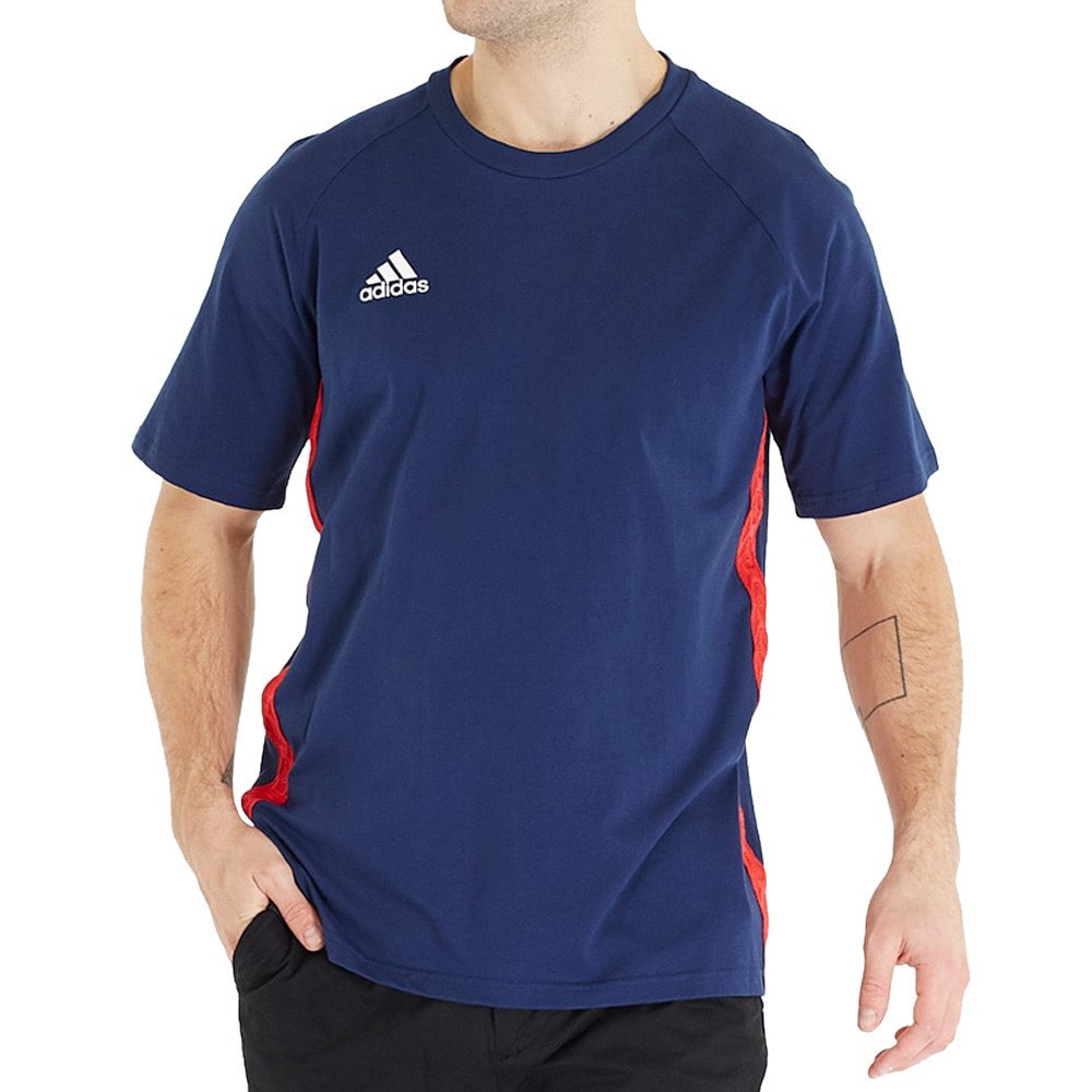 Adidas Tango Tape Short Sleeve T-shirt Bleu M Homme
