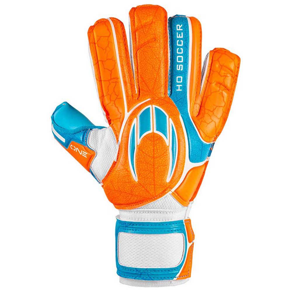 Ho Soccer One Flat Goalkeeper Gloves Orange,Bleu 3