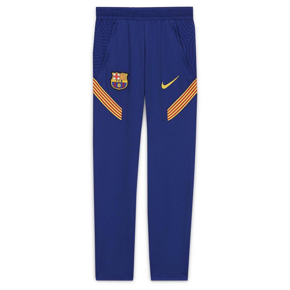 Nike Fc Barcelona Strike 20/21 Junior Pants Bleu 10-12 Years