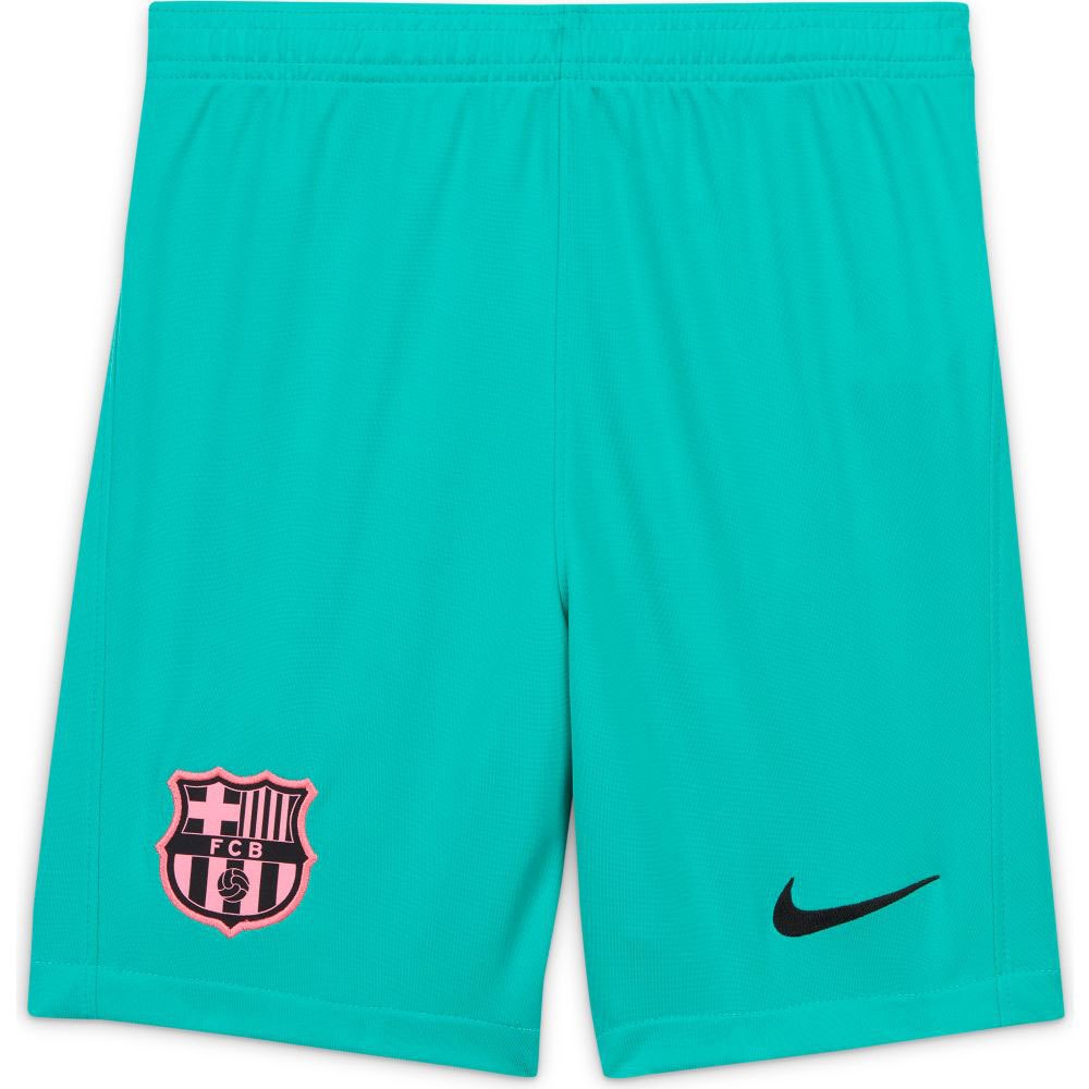 Nike Fc Barcelone Troisième Short Junior Breathe Stadium 20/21 XS New Green / Black