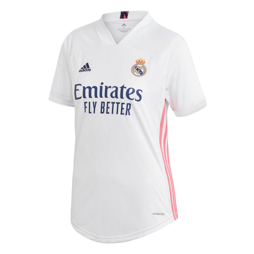 Adidas Real Madrid Home 20/21 T-shirt Blanc L