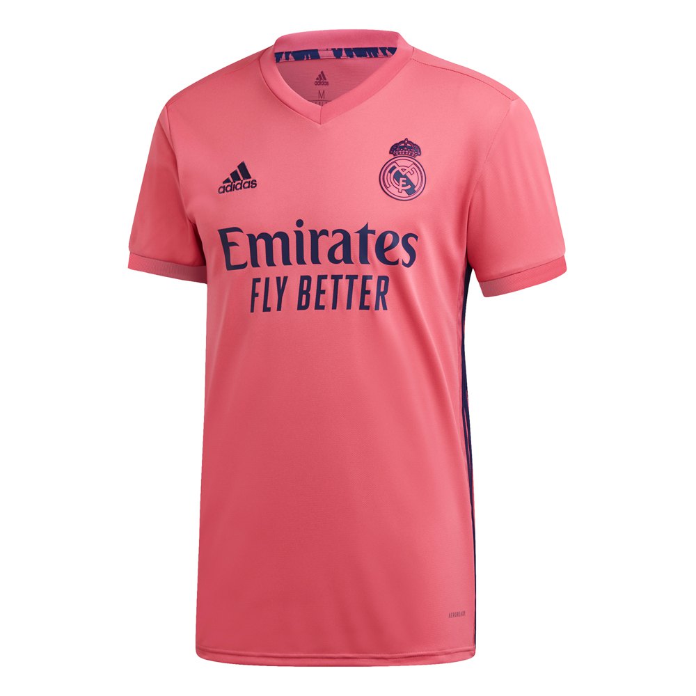 Adidas Real Madrid Away 20/21 T-shirt Rose M