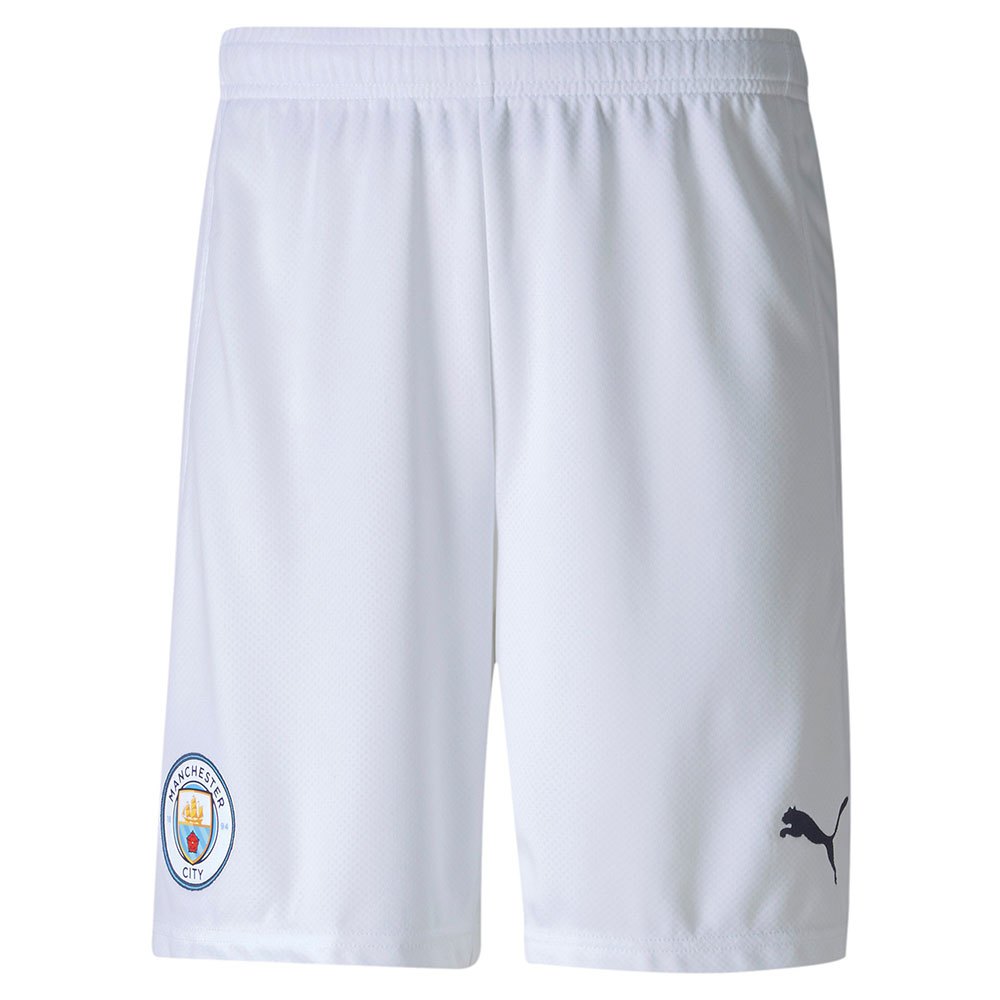 Puma Manchester City Fc Home 20/21 Shorts Blanc 2XL