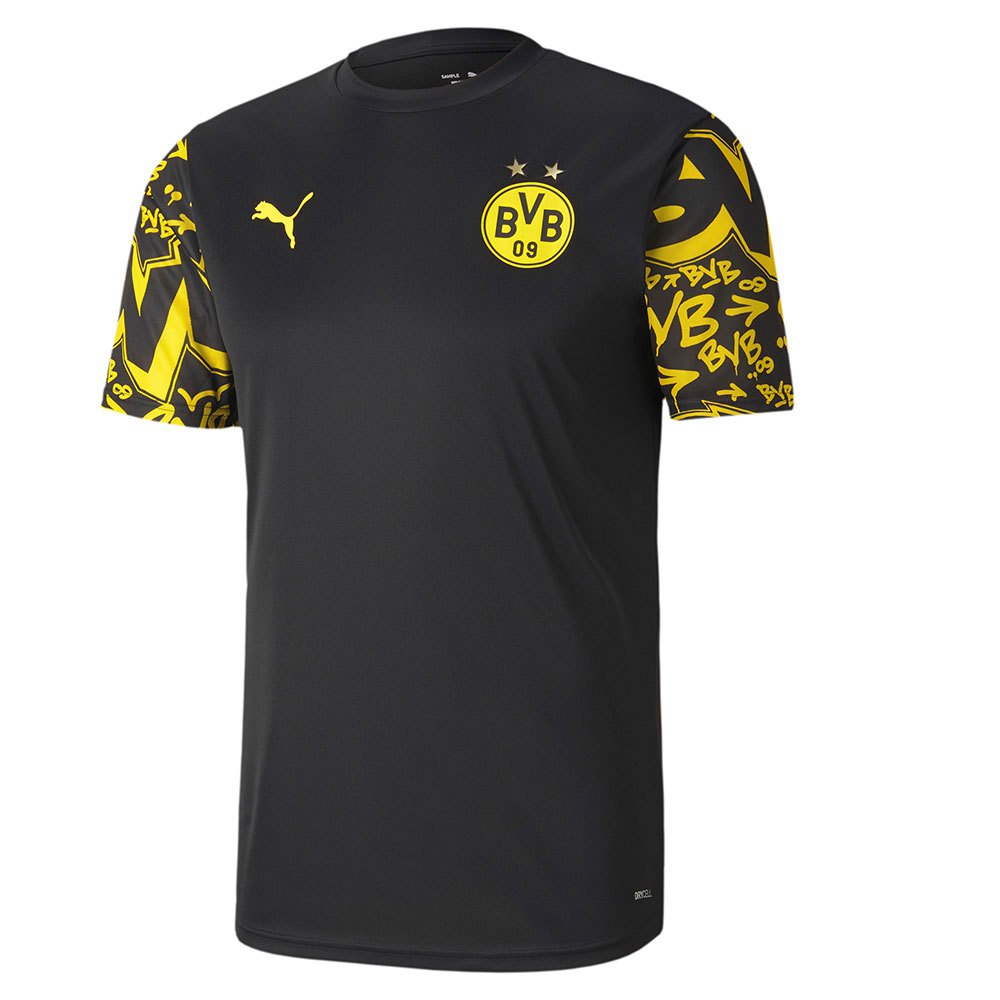 Puma Sweatshirt Borussia Dortmund Stadium 20/21 XL Puma Black / Cyber Yellow / Away