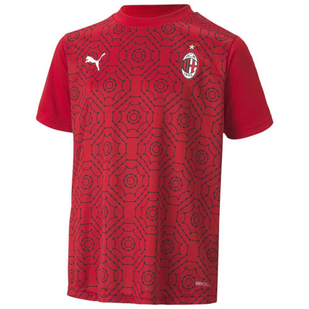 Puma Ac Milan Home Stadium 20/21 Junior T-shirt Rouge 140 cm