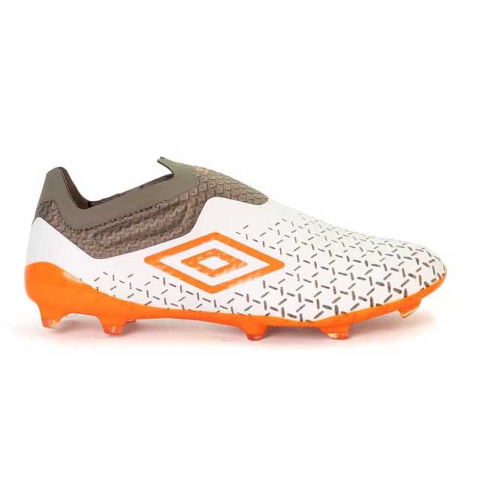 Umbro Chaussures Football Velocita V Elite Fg EU 42 White / Carrot / Frost Gray