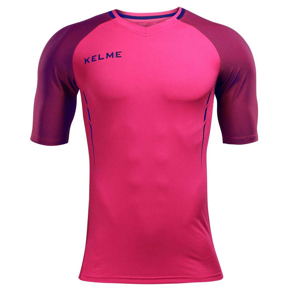 Kelme Montes Short Sleeve T-shirt Rose 120 cm Garçon