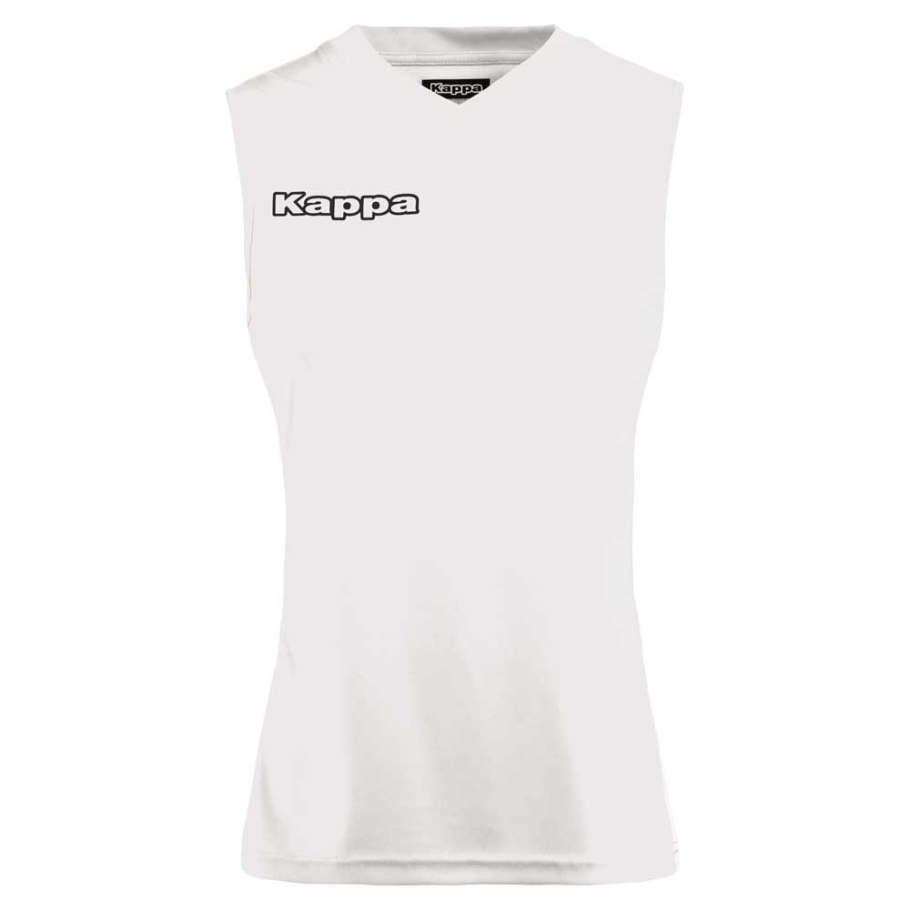 Kappa Amila Sleeveless T-shirt Blanc 2XL