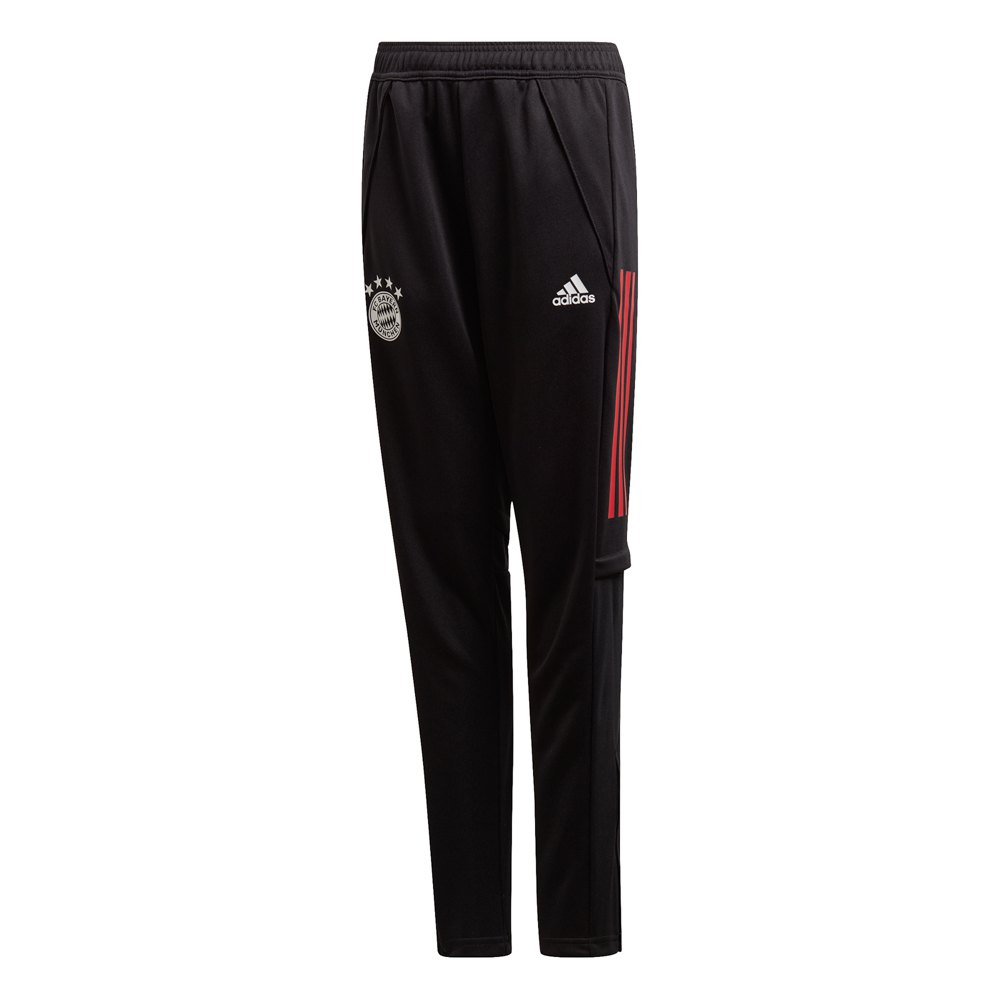 Adidas Entraînement Fc Bayern Munich 20/21 Junior Pantalon 140 cm Black / True Red