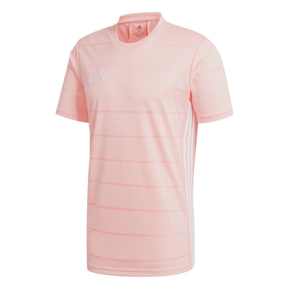 Adidas Badminton Campeon 21 Short Sleeve T-shirt Rose S Homme
