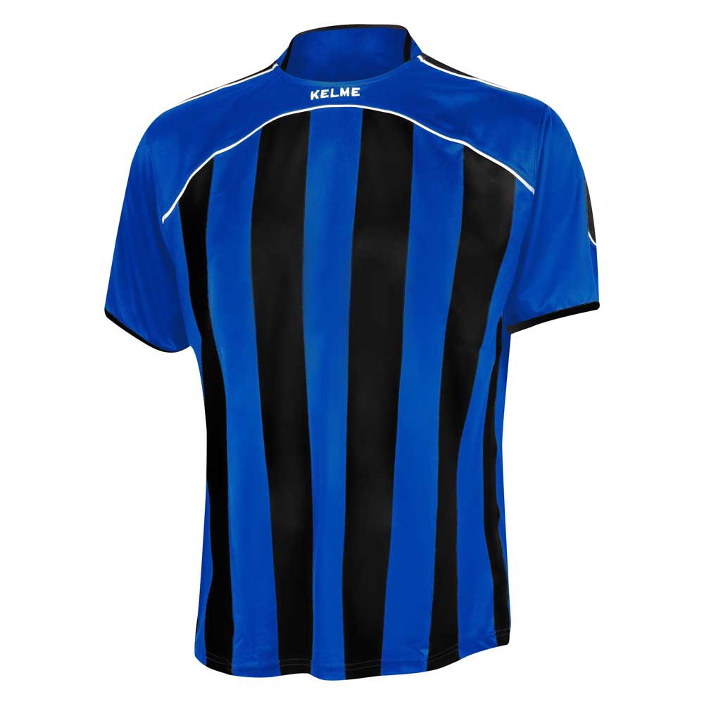 Kelme Liga Short Sleeve T-shirt Bleu,Noir L
