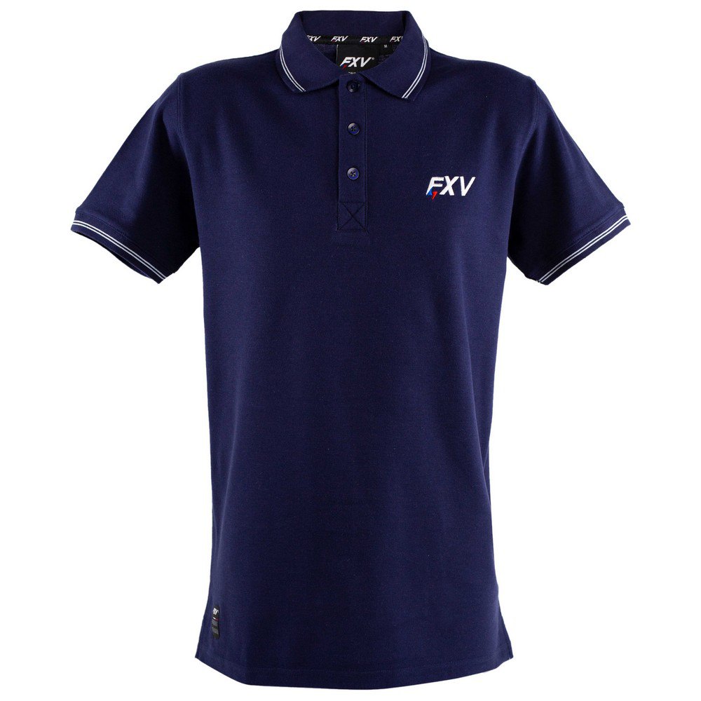 Force Xv Stade Short Sleeve Polo Shirt Bleu 2XL Homme