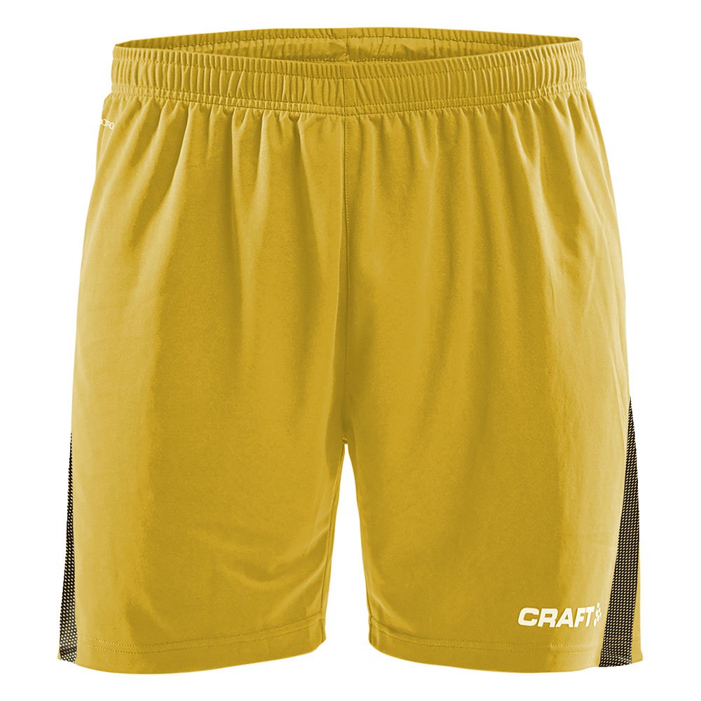 Craft Pantalon Court Pro Control M Yellow / Black