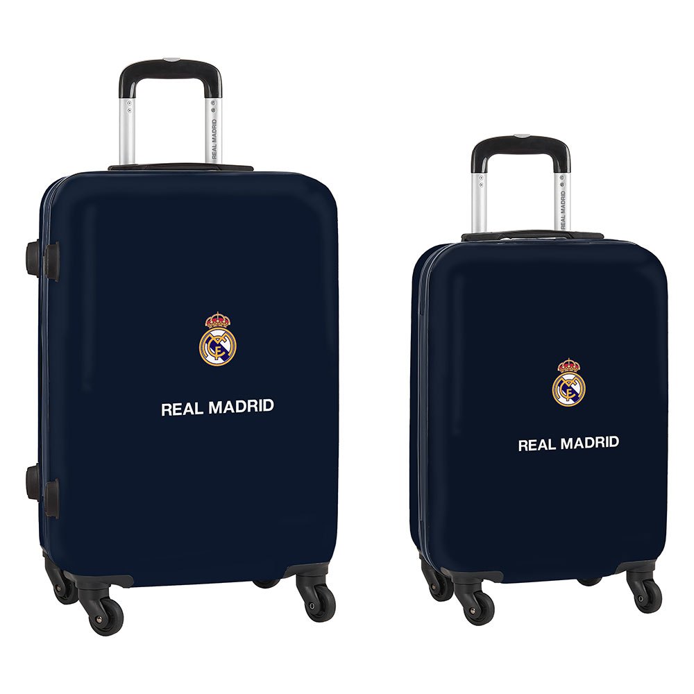 Safta Real Madrid Away 20/21 Cabin Set 60l+40l 2 Units Bag Bleu