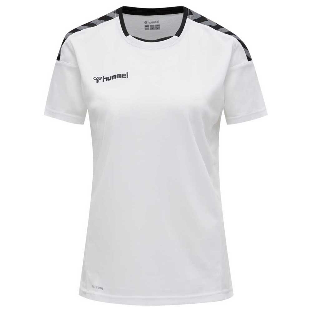 Hummel Authentic Poly Short Sleeve T-shirt Blanc XL Femme