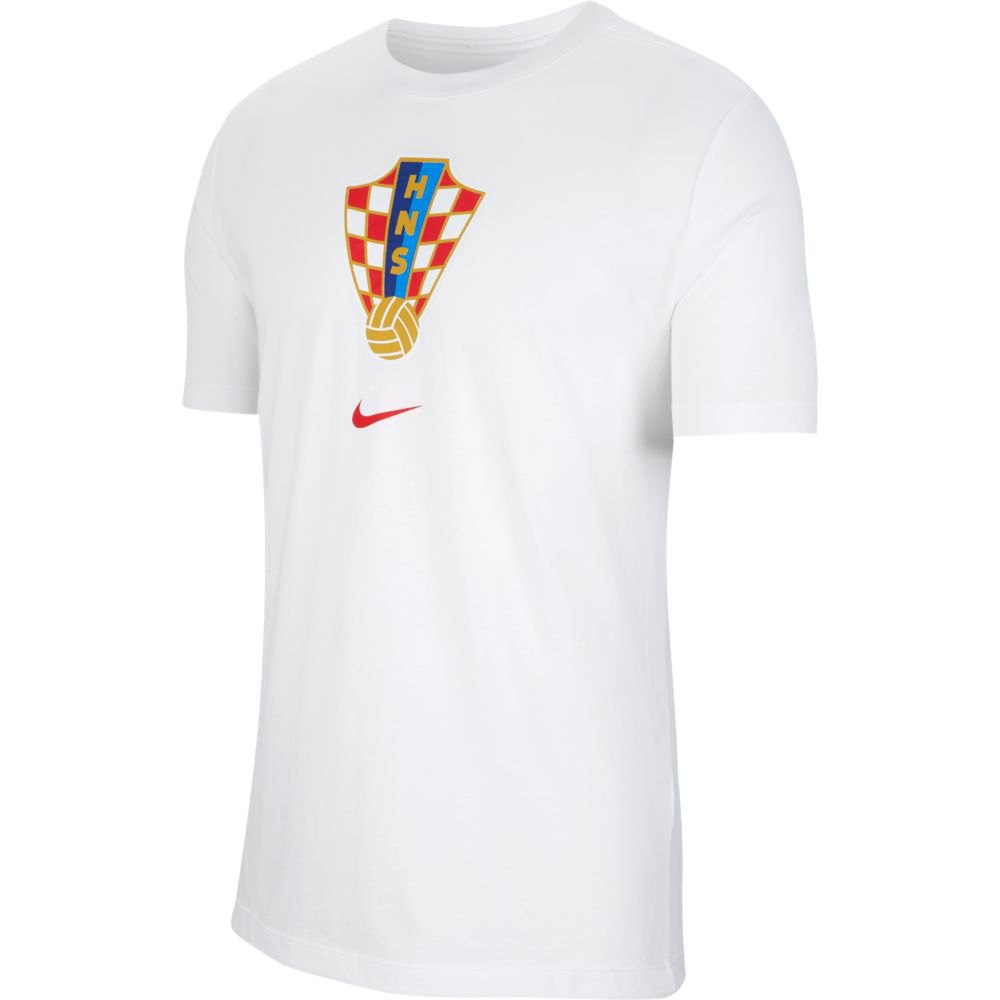 Nike Croatie T-shirt Evergreen Crest 2020 M White