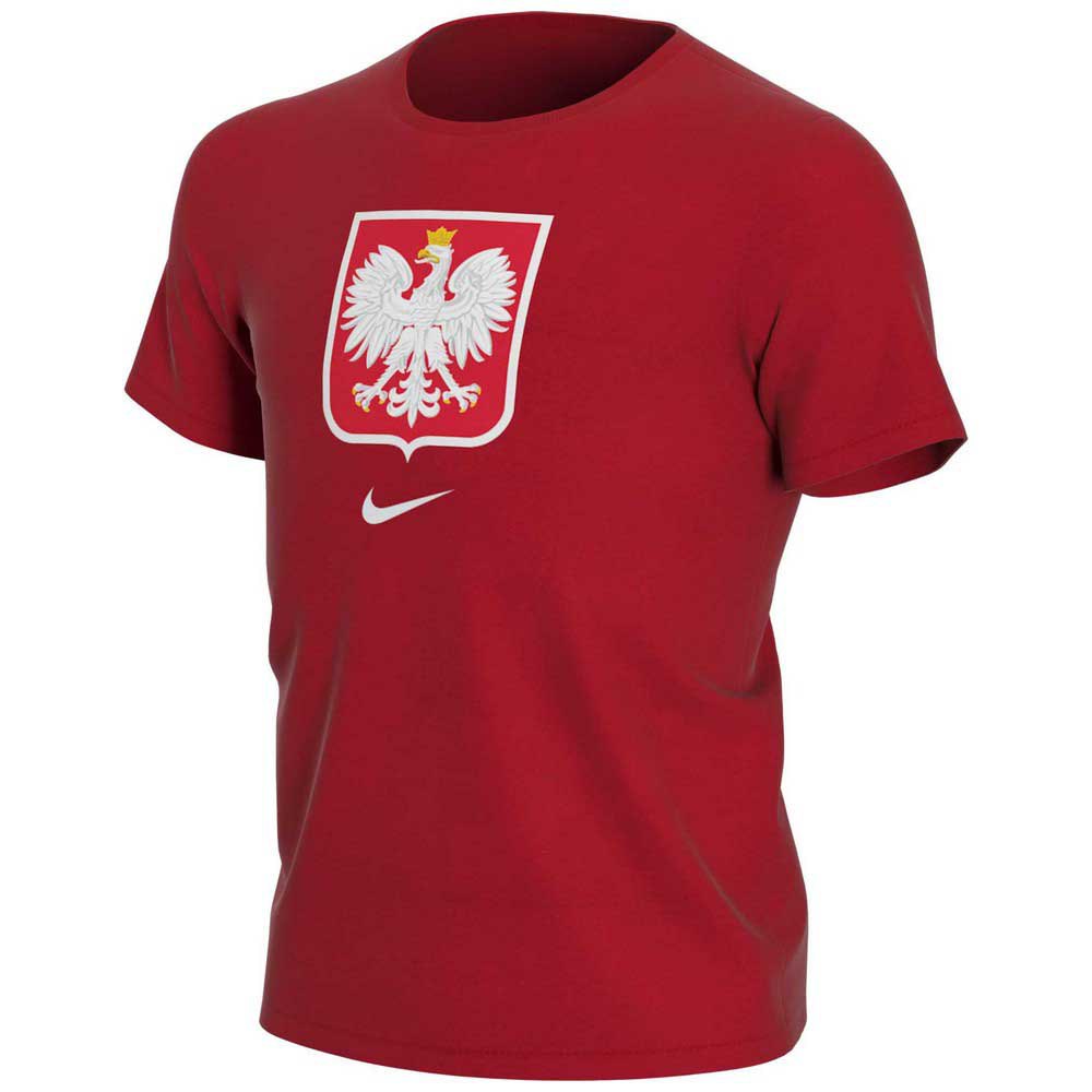Nike Pologne T-shirt Evergreen Crest S Sport Red