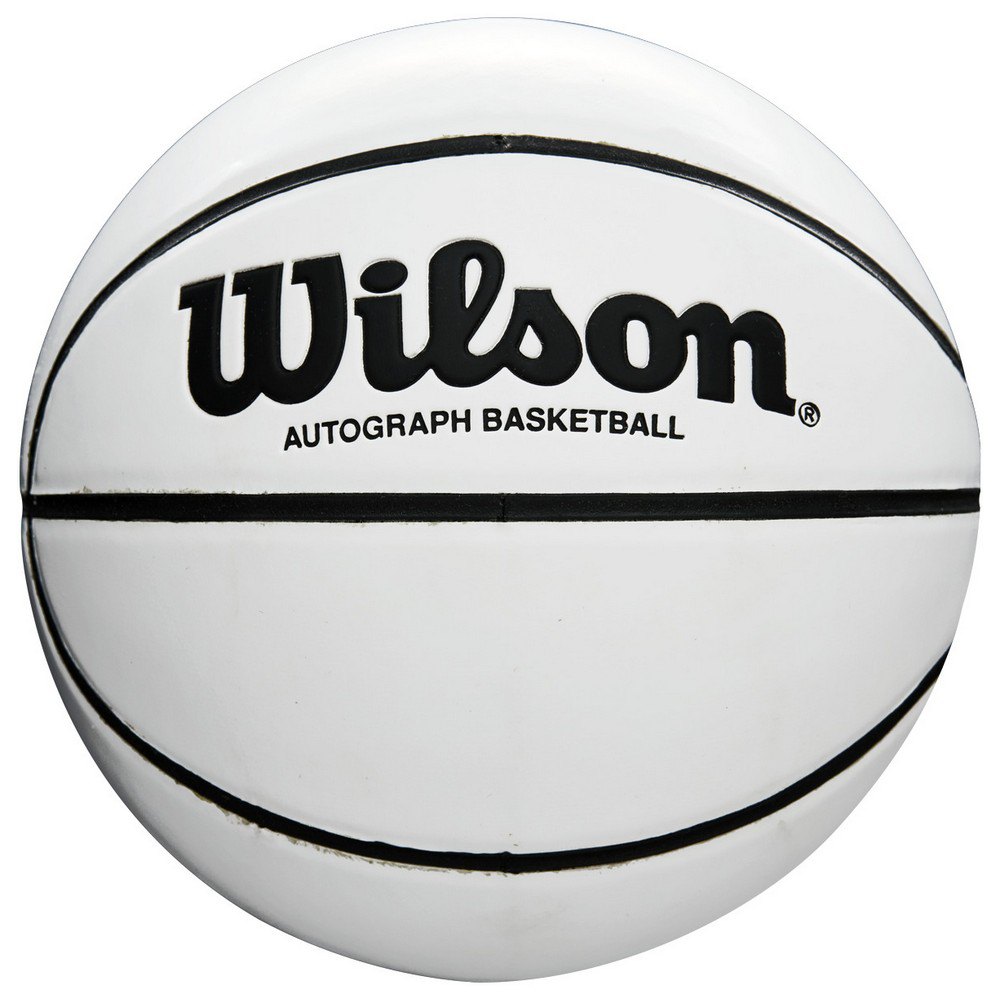 Wilson Mini Autograph Football Ball Marron,Blanc