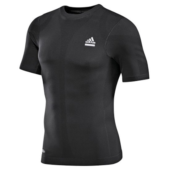 Adidas Badminton T-shirt à Manches Courtes Techfit S Black