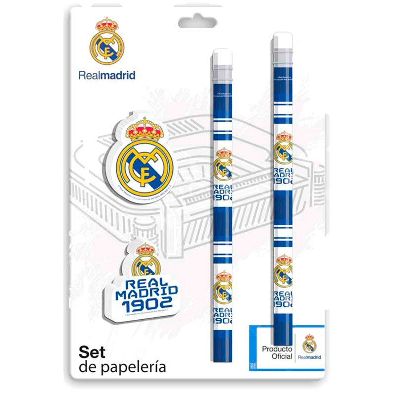 Cyp Brands Set Real Madrid One Size White / Blue